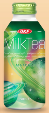 OKF Milk Tea(Matcha)(390ml*20)