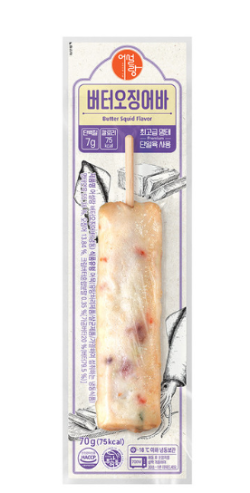 Ouseolrang Fish cake On A Stick(Butter Squid Flavour)(70g*30)
