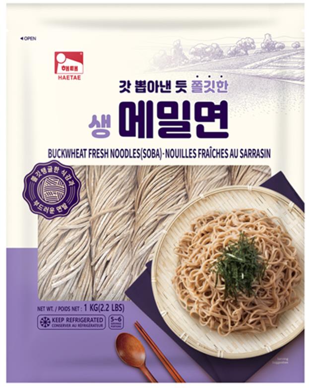 Haitai Buckwheat Fresh Noodles(Soba)(1kg*10)