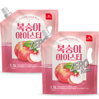 GS25 WG Peach Ade Zero Pouch(1.5L*6)