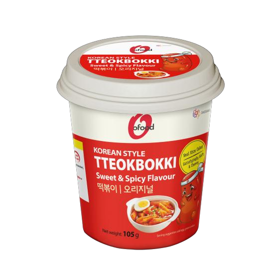 Daesang O'Food Cup Tteokbokki(Original)(105g*24
