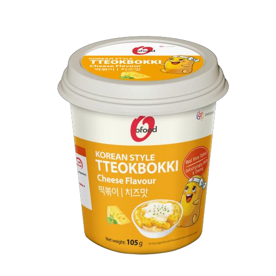 Daesang O'Food Cup Tteokbokki(Cheese)(105g*24)