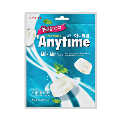 Lotte Anytime Milkmint (60G*20)