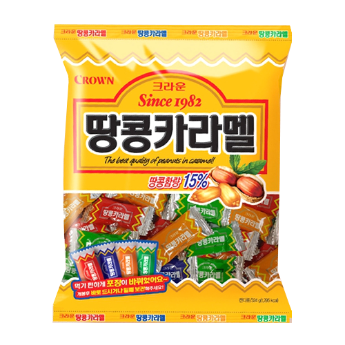 Crown Peanut Caramel (120G*20)