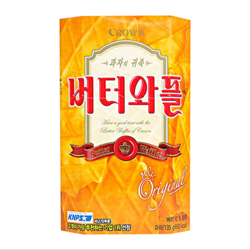 Crown Butter Waffle (135G*12)