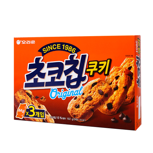 Orion Crispy Choco Chip Cookie (192G*14)