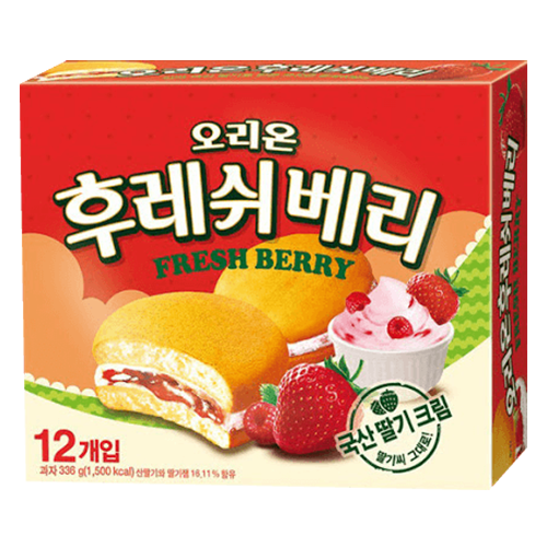 Orion Fresh Berry Cake (28G*12Pk*8)
