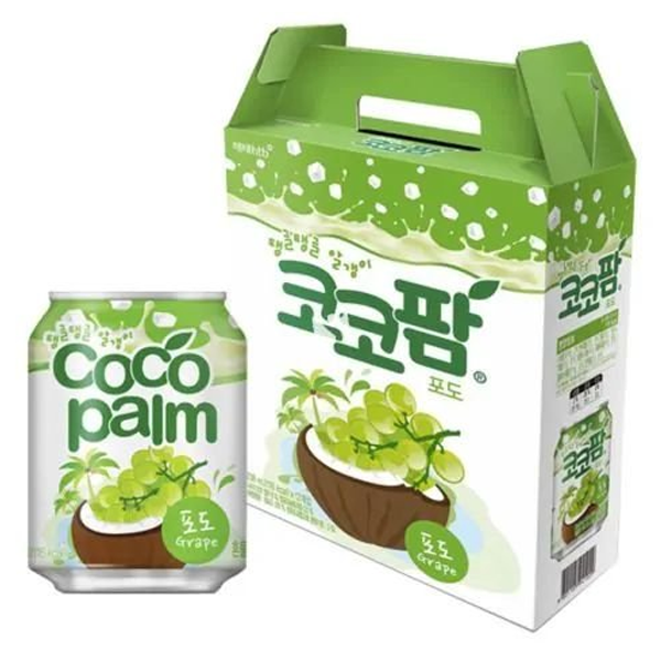 Haitai Cocopam Grape (238Ml*12*6)